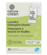 Nature Clean Laundry Detergent Strips Linen