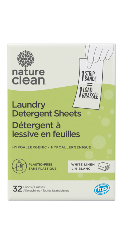 Buy Nature Clean Laundry Detergent Strips Linen At Well.ca 