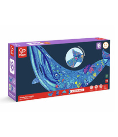 Hape Toys Shimmer Floor Puzzle Humpback Whale