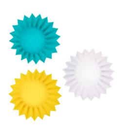 Lunch Punch Silicone Cups Yellow