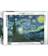 Eurographics Starry Night by Vincent van Gogh Puzzle