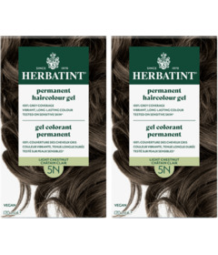 Herbatint 5N Light Chestnut Permanent Hair Colour Bundle