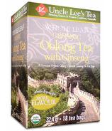 Uncle Lee's Whole Leaf Organic Oolong Tea with Ginseng