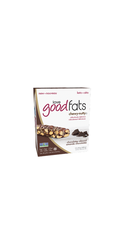 Buy Love Good Fats Chocolatey Almond Chewy Nutty Bar Case at Well.ca ...