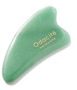 Odacite Crystal Contour Gua Sha Green Aventurine Beauty Tool