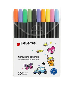 DeSerres Set of 20 Markers for Children