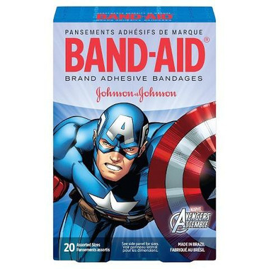 Buy Band-Aid Brand Adhesive Bandages Avengers at