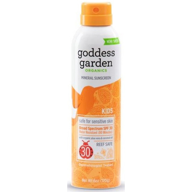 Goddess Garden Kids Continuous Spray Sunscreen Goddess Garden Kids Continuous Spray Sunscreen