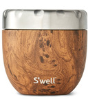 S'well Eats Stainless Steel Thermal Container Teakwood