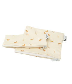 Micasso & Co Reusable Snack & Sandwich Bags Sunday Brunch