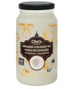 Cha's Organics Huile de noix de coco désodorisée