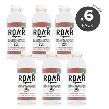 ROAR Organic Strawberry Coconut Organic Electrolyte Infusion Bundle ROAR Organic Strawberry Coconut Organic Electrolyte Infusion Bundle