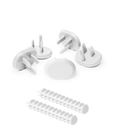 Ubbi Outlet Covers Set White