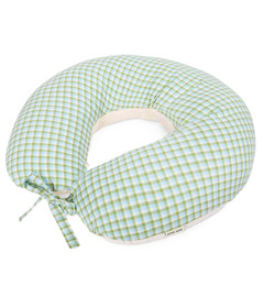 Avery Row Nursing Pillow Greenhouse Gingham