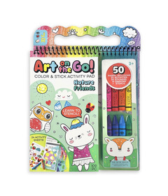 Bright Stripes Art on the Go! Nature Friends