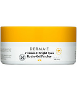 DERMA E vitamine C patchs hydrogel yeux brillants