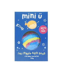 Mini U Bath Bomb Sea Sparkle