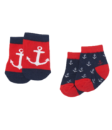 Hatley Baby Socks Pack Nautical Anchors