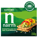 Nairn's Gluten Free Flatbreads Rosemary & Sea Salt