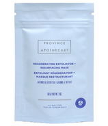 Province Apothecary exfoliant régénérant et masque resurfaçant 