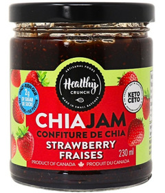 Healthy Crunch Strawberry Chia Jam