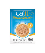 Thon déchiqueté Catit Divine avec poulet & Wakame