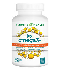 Genuine Health Omega3+ Joy
