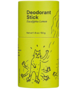 meow meow Tweet Deodorant Stick Eucalyptus Lemon