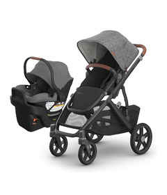 UPPAbaby Vista V3 & Aria V2 Travel System Bundle Greyson