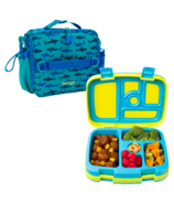 Bentgo Shark Lunch Bag & Bright Bento Bundle