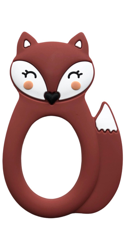 Buy Little Cheeks Fox Silicone Teether Rust at Well.ca | Free Shipping ...