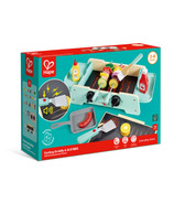 Ensemble de barbecue et plaque de cuisson à grésillement Hape Toys