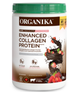 Organika Enhanced Collagen Dark Chocolate Strawberry