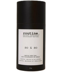 Routine Baking Soda Free Deodorant Stick So & So