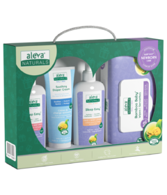 Aleva Naturals Newborn Sleep Easy Care Set