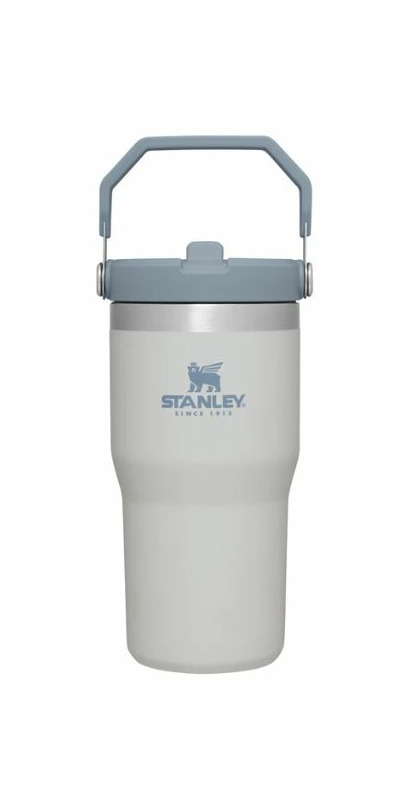 Stanley, Dining, Stanley 3 Oz Pool Bright Blue Flowstate Quencher H20  Tumbler Whandle Nwt