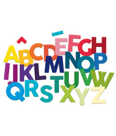 image of Vilac Alphabet Magnets Capital Letters with sku:336833