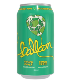 Balloon Sparkling Water Green Apple