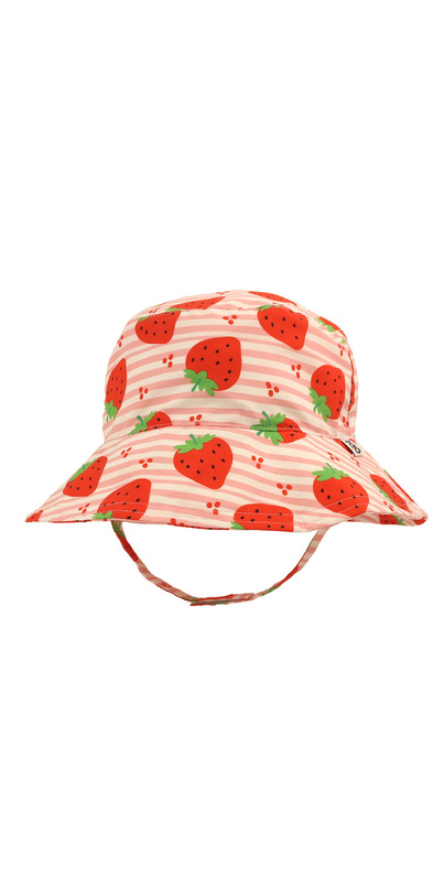 ZOOCCHINI Printed Bucket Hat Strawberry