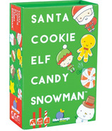 Blue Orange Santa Cookie Elf Candy Snowman