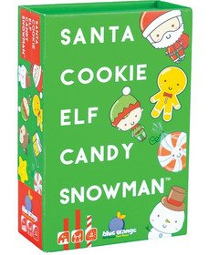 image of Blue Orange Santa Cookie Elf Candy Snowman with sku:207395
