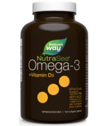 NutraSea+D Gel liquide d'oméga-3 avec vitamine D