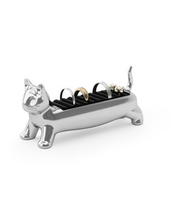 Umbra Ali Cat Ring Holder Chrome