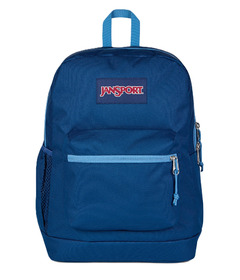 Jansport Cross Town Plus Backpack Color Blocked Navy