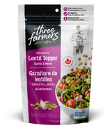 Three Farmers Lentil Salad Topper Garlic & Herb