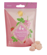 SugarSin Vegan Sparkling Rose Gummies Pouch