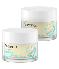 Aveeno Calm+Restore Oat Gel Face Moisturizer Bundle