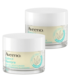 Aveeno Calm+Restore Oat Gel Face Moisturizer Bundle