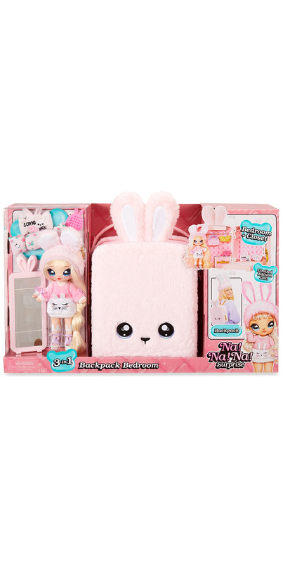 Buy Na! Na! Na! Surprise 3-in-1 Backpack Bedroom Playset Pink