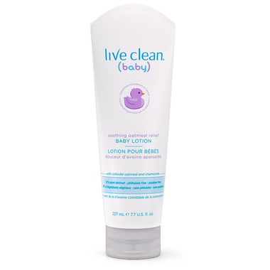 Live Clean Baby Soothing Oatmeal Relief Baby Lotion Live Clean Baby Soothing Oatmeal Relief Baby Lotion